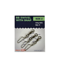 Bertox BB SWIVEL WITH SNAP 88LBS #2