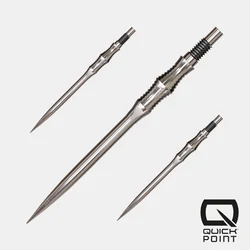 HARROWS | Quick Point | SPIRE Apex | Steel Tip konice | Silver