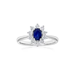 DIAMANT LETERNEL Prstan srebrna