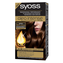 Syoss Farba za kosu 4-18 Oleo Color, Intenzivno tamno braon