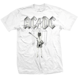 AC/DC Majica Switch Unisex White XL