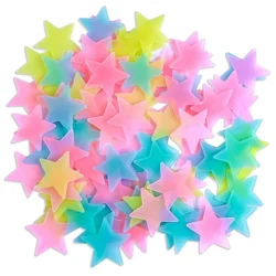 slomart ATL AG683A Fluorescentne zvezdice za sobo, 100 kos