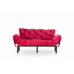 ATELIER DEL SOFA Sofa trosed Nitta Triple Maroon