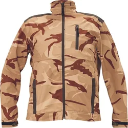 Cerva Group CRAMBE softshell, vojaška barva, bež, 2XL