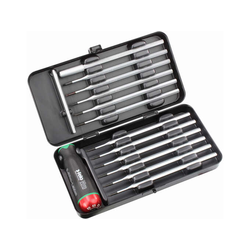 Felo Set Nm-box sa moment šrafciger 0,6-1,5 nm i nastavci SL/PH/PZ/TX/TX+ 10099116 12kom