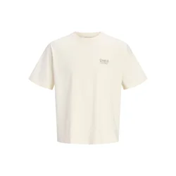 JACK & JONES Majica JORAtocha zelena/bela