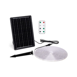 Aigostar - LED prigušiva solarna traka LED/10W/3,2V 10 m 2700K IP65 + sa daljinskim upravljačem