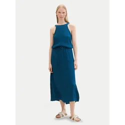 Tom Tailor Poletna obleka 1041514 Modra Regular Fit