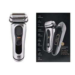 Braun Series 9 Pro 9577cc mokro-suhi brivnik, srebrn