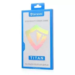 TERACELL Zaštitno staklo Titan 2.5D za Samsung G990 Galaxy S21 FE, Crno