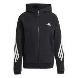 Adidas W STA 3S FZ HD, ženska jakna, crna TG724