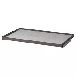 KOMPLEMENT Izvlačni umetak s podlogom za fioku, tamnosiva/svetlosiva, 100x58 cm