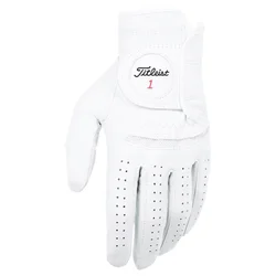 Golf rokavice Titleist PermaSoft Cadet Mens Pearl Leva roka, ML