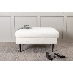 Venture Design Tabure Boom 90x70x49 cm črno-bel