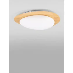 NIMBUS PLAFONJERA LED/3000K/29W/2383Lm/WOOD & WHITE