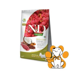 N&D Quinoa Adult Mini Skin & Coat Duck 800g, Hrana Za Odrasle Pse Manjih Rasa