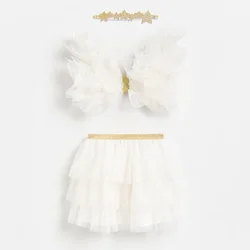 Reserved - GIRLS` SKIRT COSTUME, WINGS & HAIRBAND