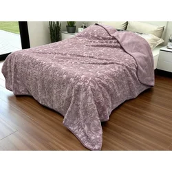 Ćebe Merinos 220x240cm A6 Cvet Ljubičasta boja ( VLK000396-A6cvet )