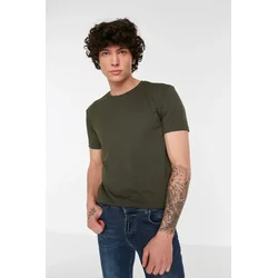 Trendyol Muška majica TMNSS22TS0271, Kaki