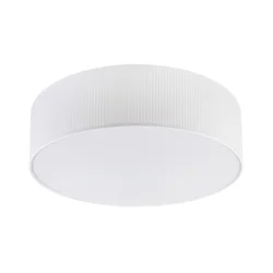 Plafonska svetiljka SIRJA PLISADO 4xE27/15W/230V prečnik 45 cm bela