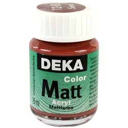 Rayher. Akrilna barva DEKA ColorMatt 25 ml sienna rjava