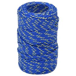 vidaXL Večnamenska uporabna vrv 2 mm 25 m Modra PP