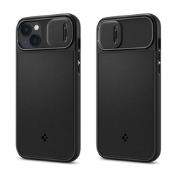 Maska Spigen Optik Armor Mag Magsafe za iPhone 14, Crna