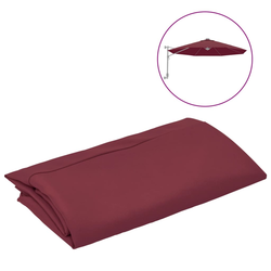 Zamjenska tkanina za konzolni suncobran 350 cm bordo