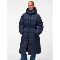 VERO MODA Zimski plašč VMHAYLE temno modra