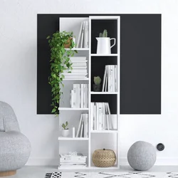 Hanah Home Polica 60x150x18cm Bela