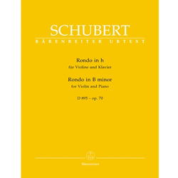 SCHUBERT:RONDO IN h D895-OP.70 VIOLIN