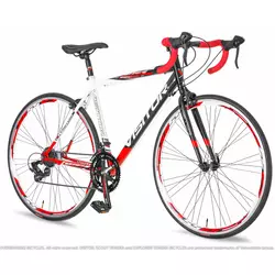 VISITOR bicikl SPEED WARP S5 crno crveni