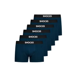SNOCKS Boksarice temno modra