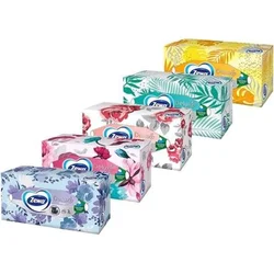 Zewa Papirne maramice Box Deluxe Design, Troslojni, 150 komada
