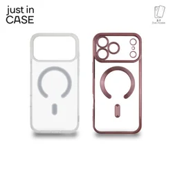 Just in case 2u1 Extra case MAG MIX paket maski za telefon za iPhone 17 Pro Max PINK ( MAG124PK )