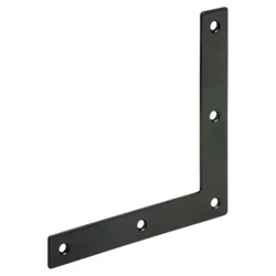 Vogalni kotnik 100x15mm, črn