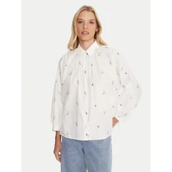 Weekend Max Mara Srajca Gilly 2515111132 Bela Relaxed Fit