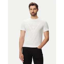 Guess Majica M6YI71 K3745 Bela Slim Fit