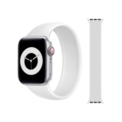 Narukvica za Apple Watch Solo Loop white M 42/ 44/ 45/ 49 mm