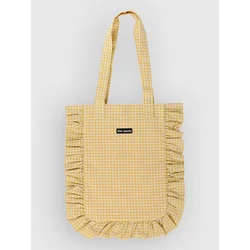 Blue Tomato Ruffle Tote Bag butter gingham