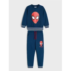 Sinsay - Komplet gornjeg dela trenerke i pantalona Spider-Man - mornarsko