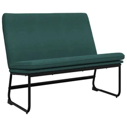 Klupa tamnozelena 100 x 75 x 76 cm od tkanine