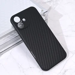 Maska za mobilni telefon iPhone 16 Plus CARBON FIBER, Crna