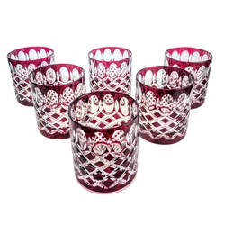Marika Kozarci za viski Ruby Crystal 280 ml Krata Oliwka
