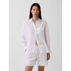 Lanena oversized srajca GAP