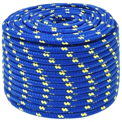 vidaXL Večnamenska uporabna vrv 12 mm 25 m Modra PP