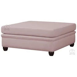 Tabure Chester - 100x100 cm - tkanine Solid