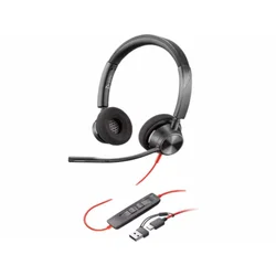 HP Slušalice Poly BW 3310 Stereo -M USB-C HS +USB-C/A/8X220AA/crna