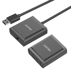 USB PODALJŠEK PREKO IP 4x USB, 100m, Y-2516