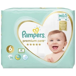 Pampers Pelene Premium Care 6, 13+kg, 38/1